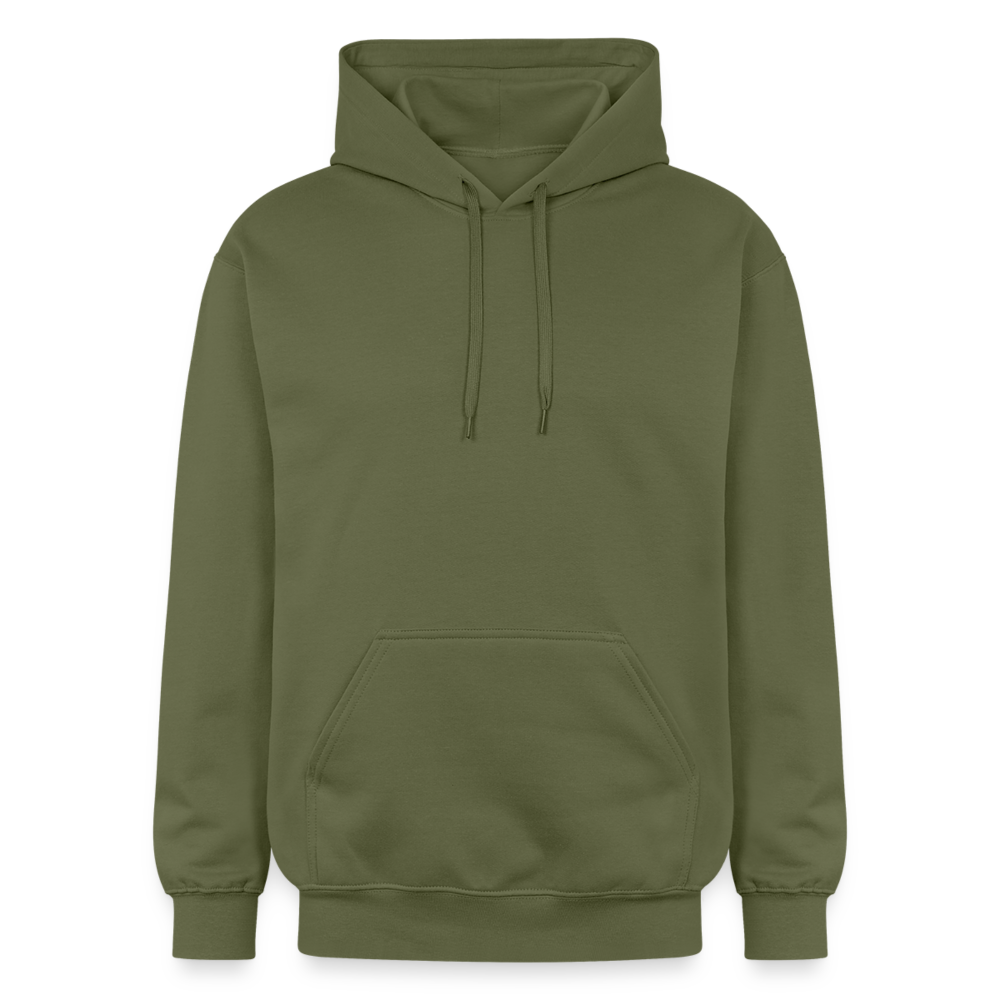 Felpa con cappuccio unisex Softstyle® | Gildan | Skull Explosion - verde militare