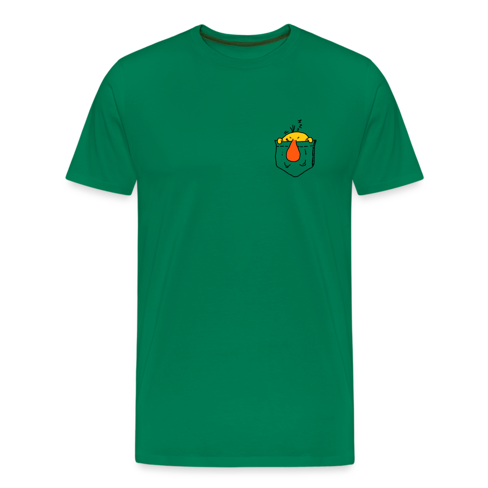 Maglietta Premium da uomo | Spreadshirt | Pocket Bug - verde kelly