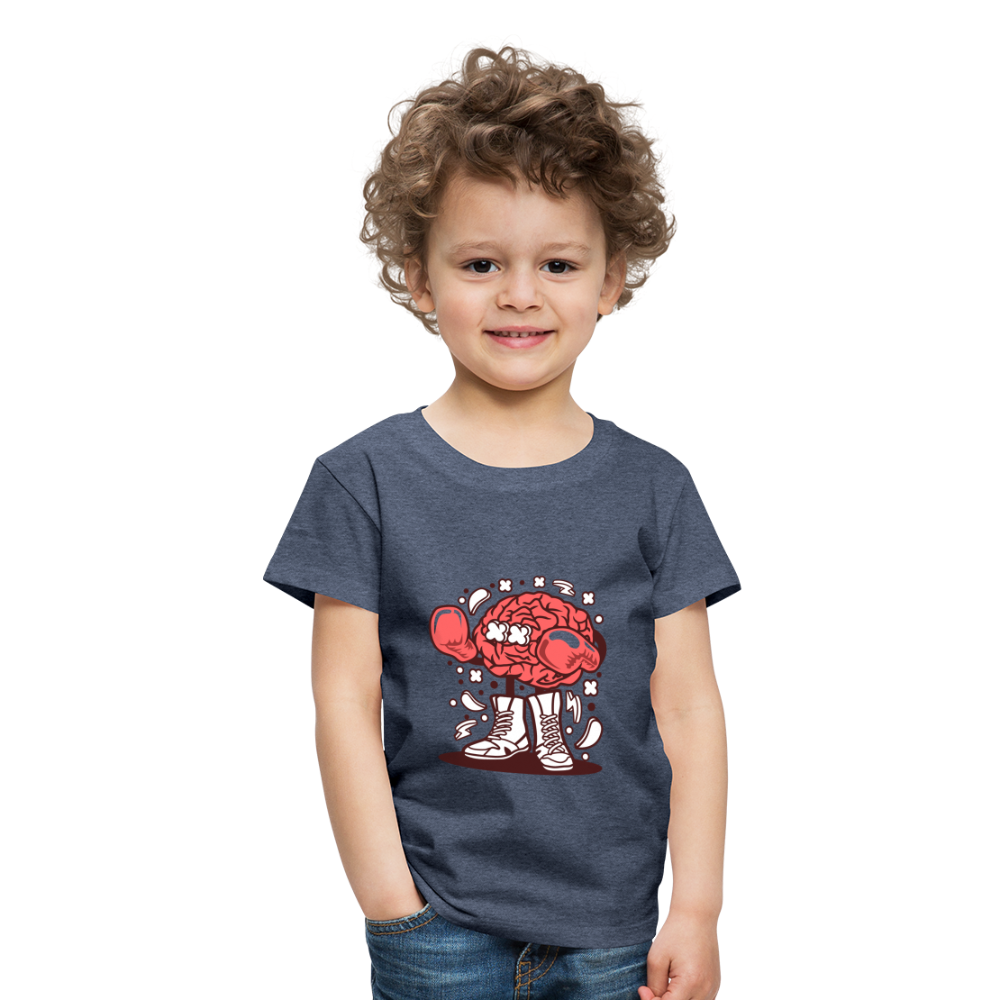 Maglietta Premium per bambini | Spreadshirt | Brain Boxer - bluastro