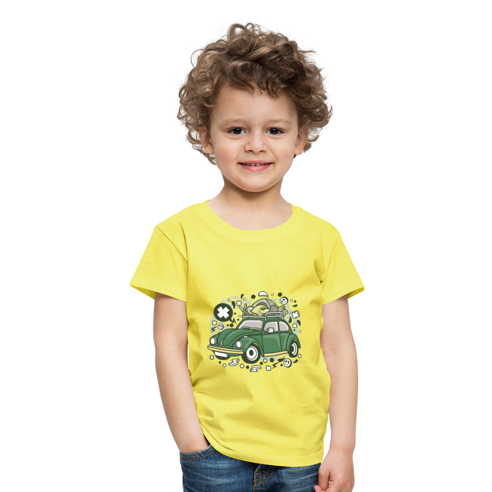 Maglietta Premium per bambini | Spreadshirt | Camp Tour - giallo