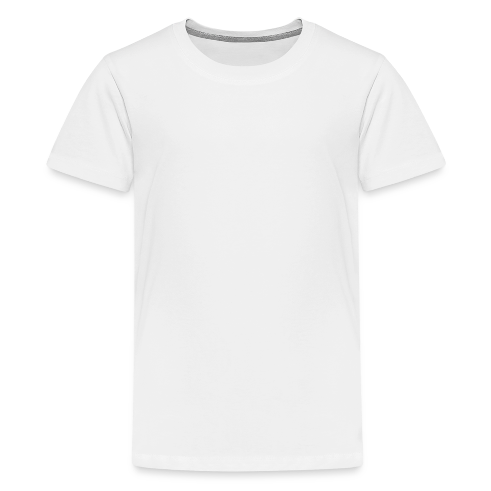 Maglietta Premium per ragazzi | Spreadshirt - bianco