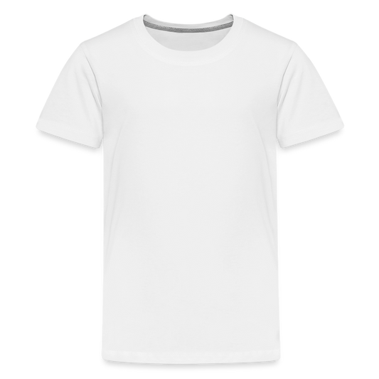 Maglietta Premium per ragazzi | Spreadshirt - bianco