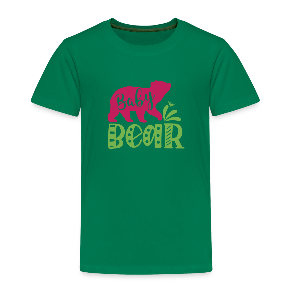 Maglietta Premium per bambini | Spreadshirt | Baby Bear - verde kelly