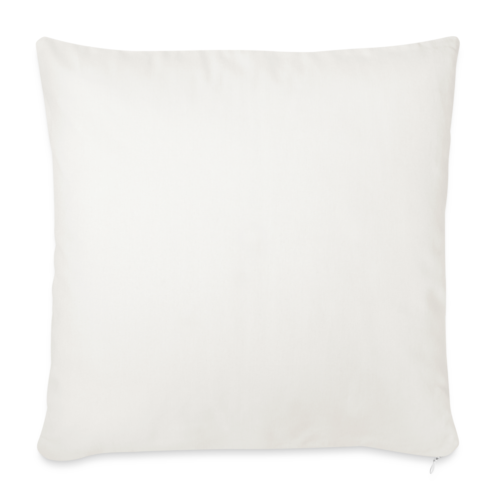 Cuscino da divano 44 x 44 cm con riempimento | Spreadshirt - bianco naturale