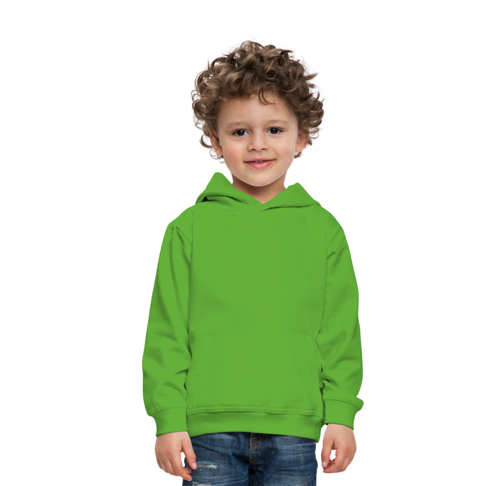 Felpa con cappuccio Premium per bambini | Personalizzabile - verde chiaro