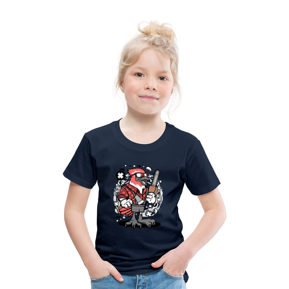 Maglietta Premium per bambini | Spreadshirt | Bird Lumberjack - navy