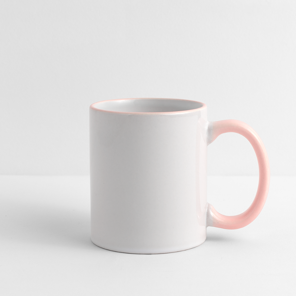 Tazza Stampa 360 | groener - bianco/rosa