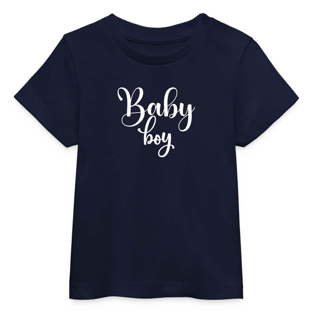 Maglietta ecologica da neonato BABY CREATOR | Stanley/Stella | Baby Boy #1 - navy