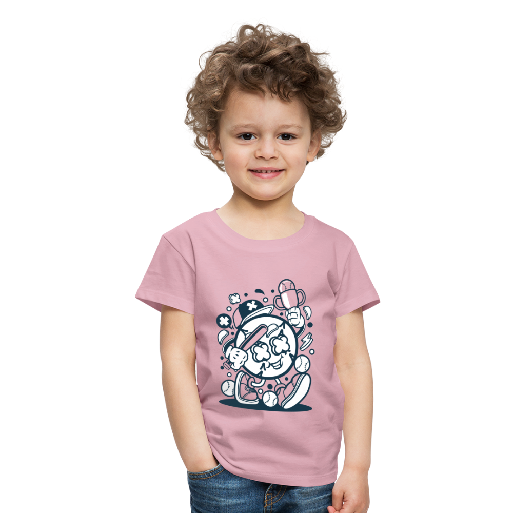 Maglietta Premium per bambini | Spreadshirt | Baseball Champion - rosa chiaro