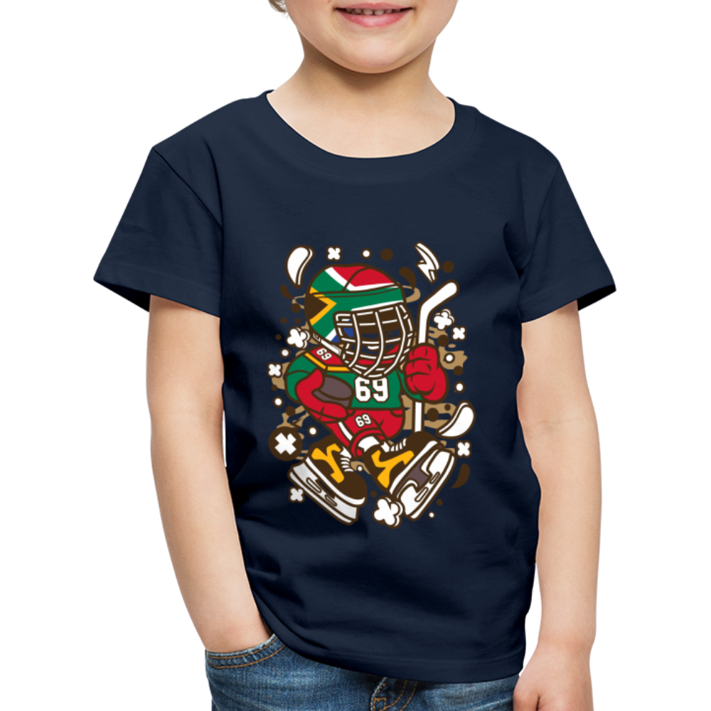 Maglietta Premium per bambini | Spreadshirt | Hockey Kid - navy