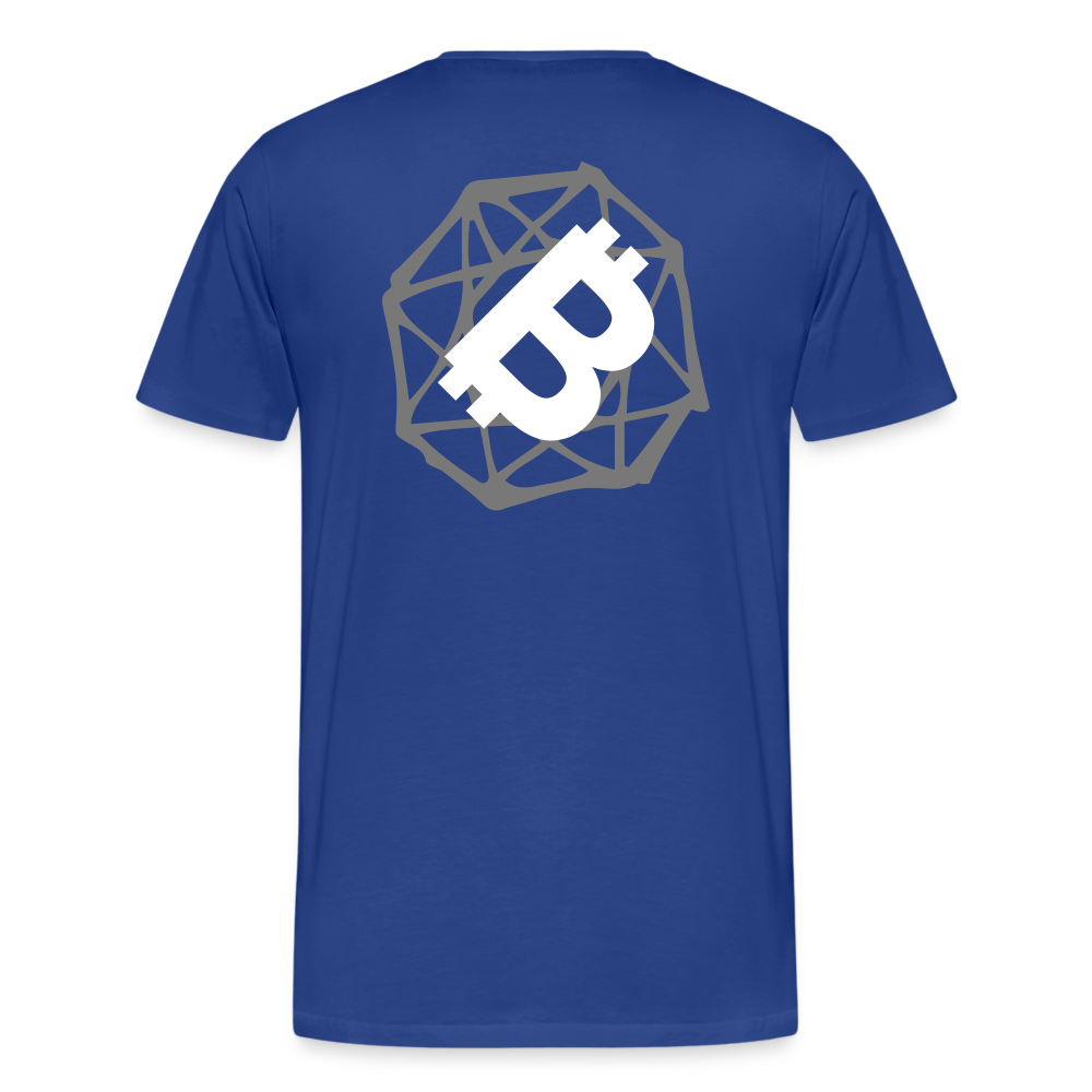 Maglietta Premium da uomo | Spreadshirt | BTC#1 - blue royal