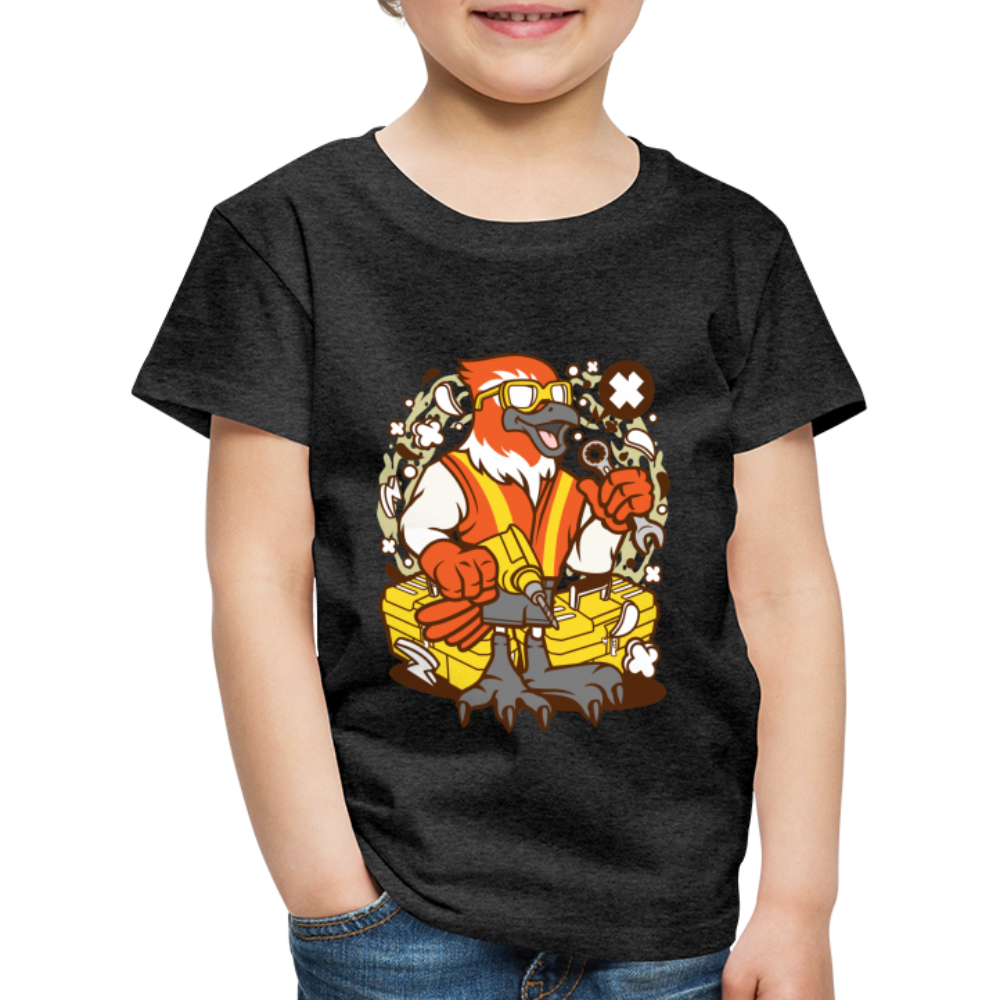 Maglietta Premium per bambini | Spreadshirt | Bird Mechanic - antracite