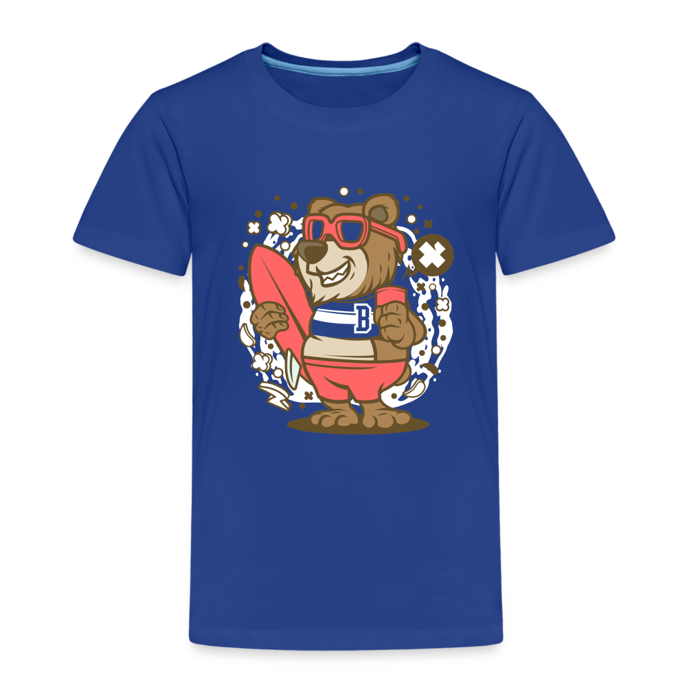 Maglietta Premium per bambini | Spreadshirt | Bear Surfing - blue royal