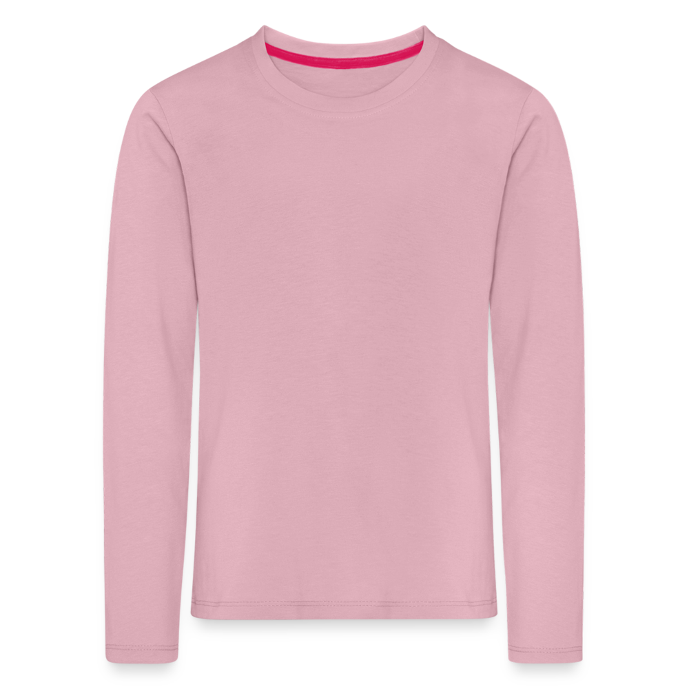 Maglietta Premium a manica lunga per bambini | Spreadshirt - rosa chiaro