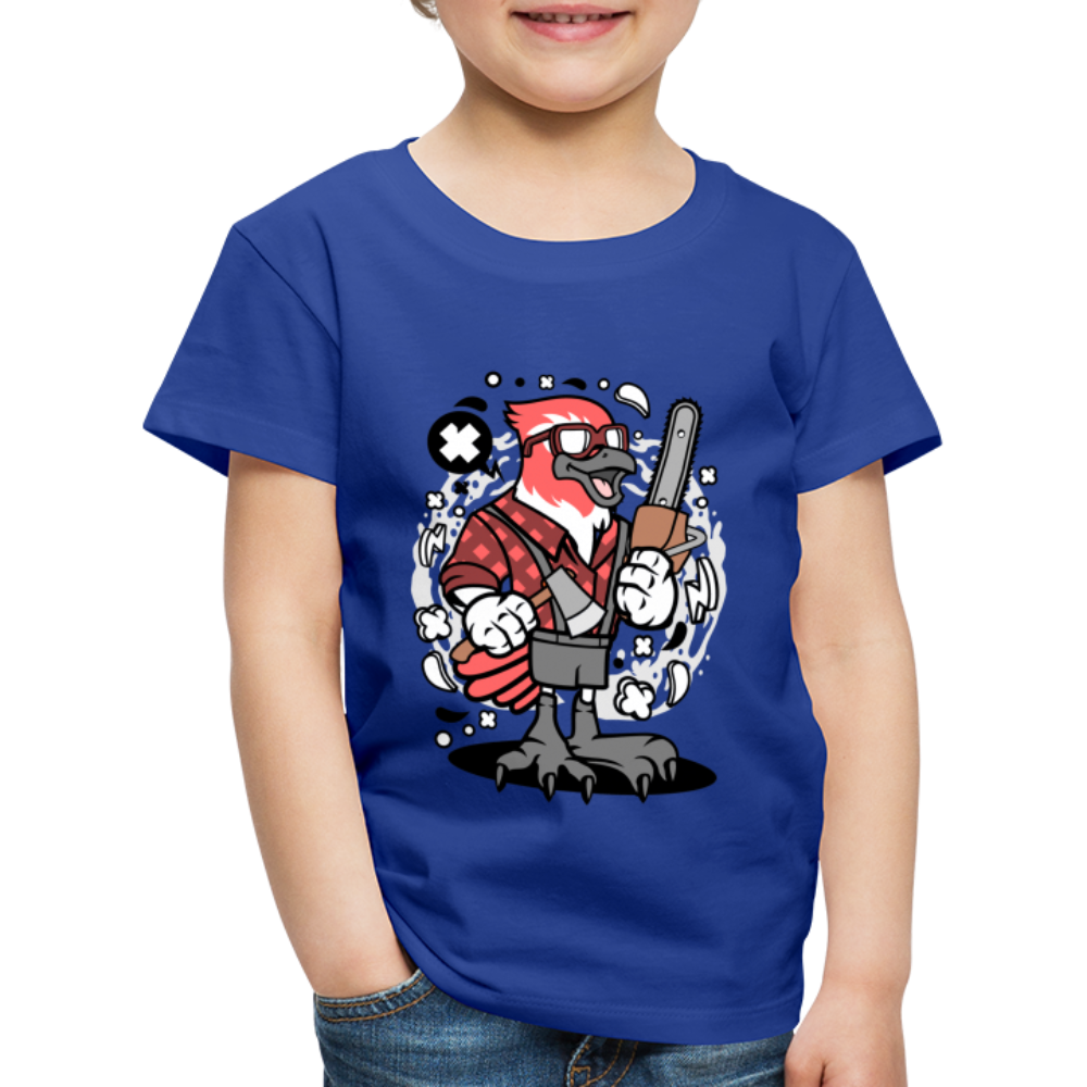 Maglietta Premium per bambini | Spreadshirt | Bird Lumberjack - blue royal