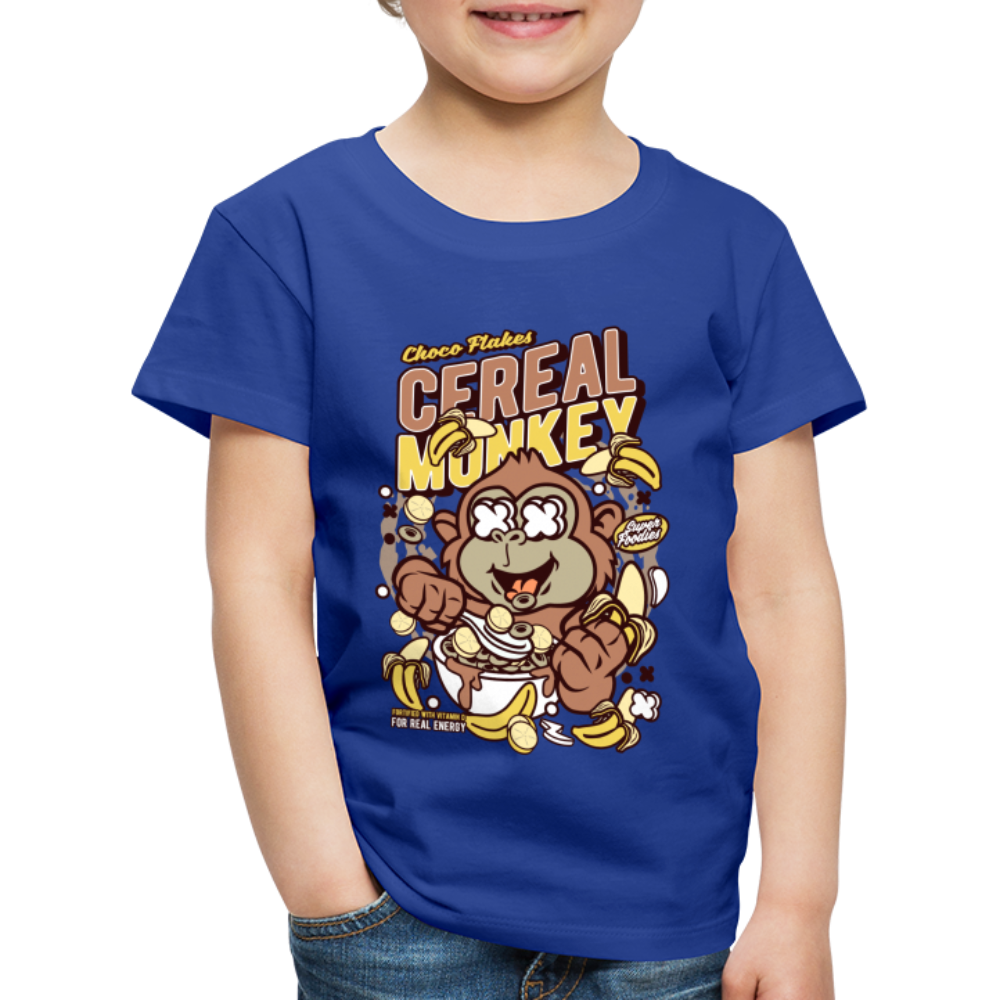 Maglietta Premium per bambini | Spreadshirt | Cereal Monkey - blue royal