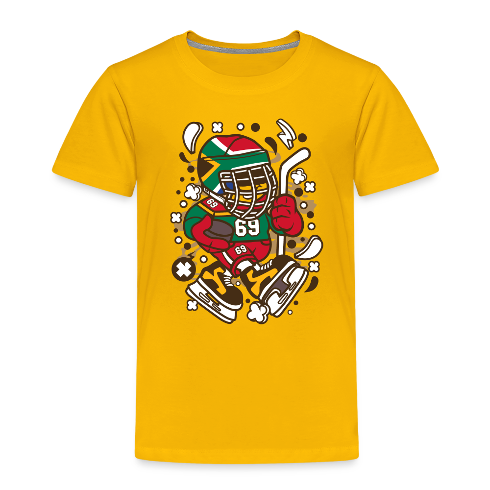 Maglietta Premium per bambini | Spreadshirt | Hockey Kid - giallo sole