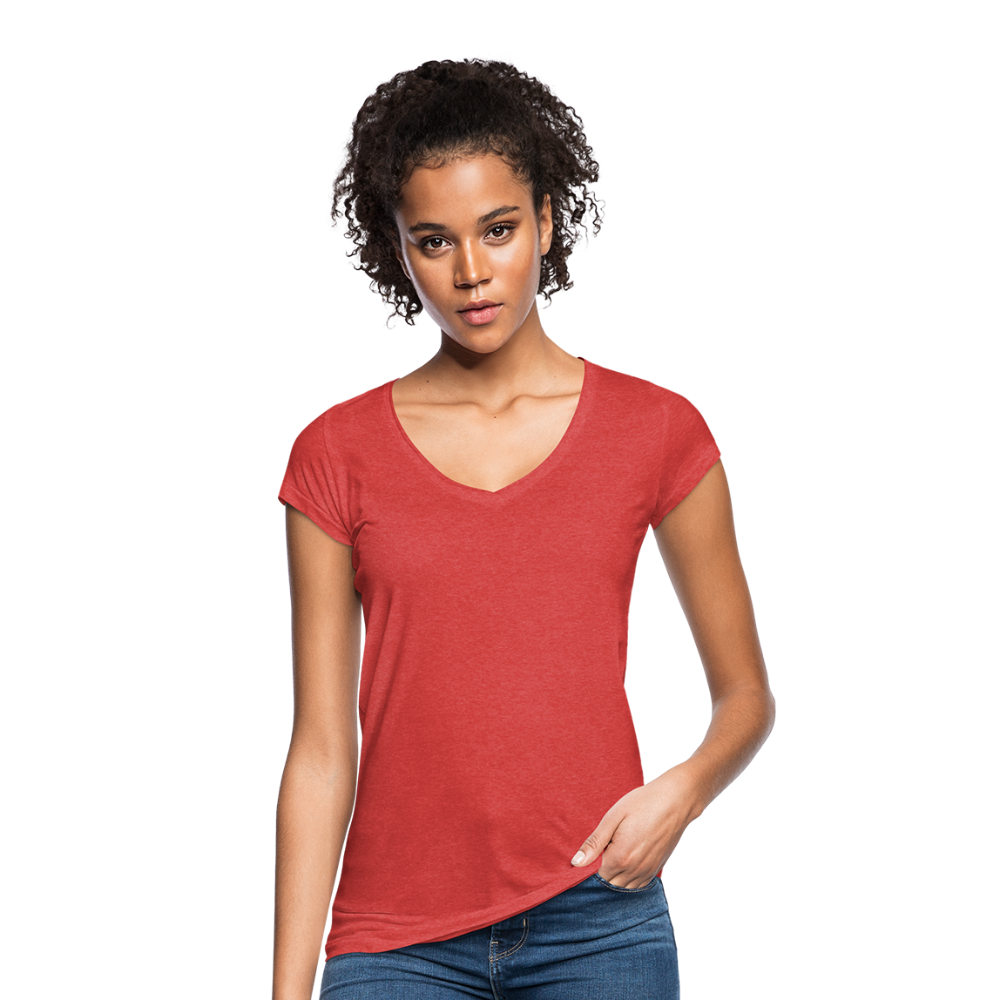 Maglietta vintage donna | Spreadshirt - rosso melange