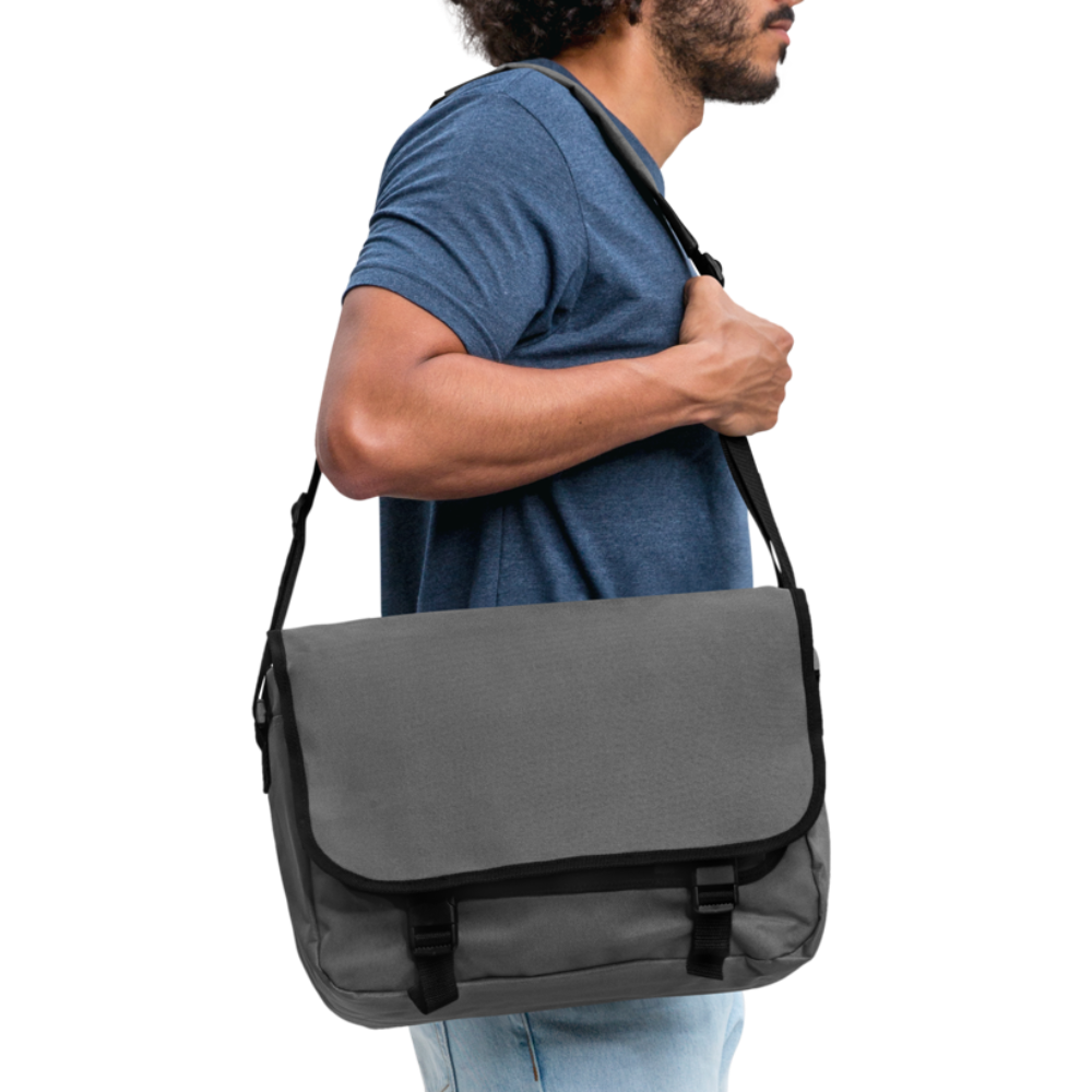 Borsa a Tracolla  | BagBase - grigio grafite/nero