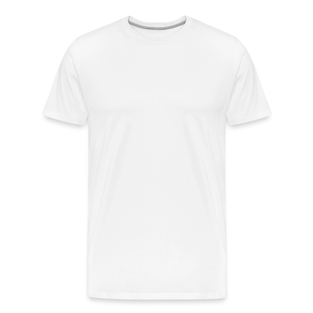 Maglietta ecologica premium da uomo | Spreadshirt - bianco