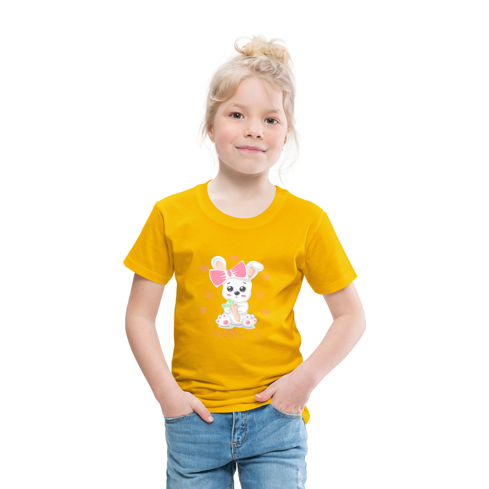 Maglietta Premium per bambini | Spreadshirt | Rabbit - giallo sole