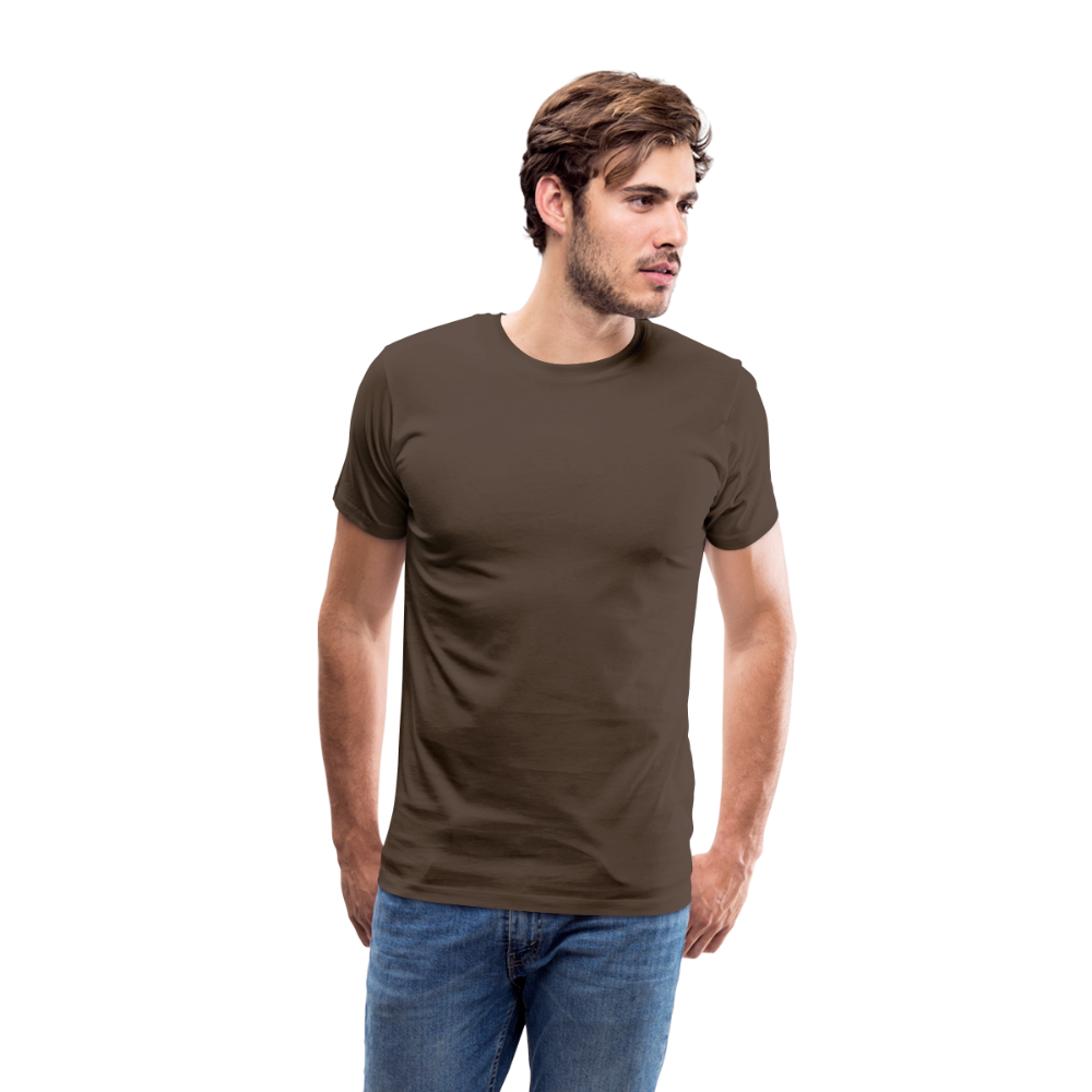 Maglietta Premium da uomo | Spreadshirt | Mono Loco - marrone nobile