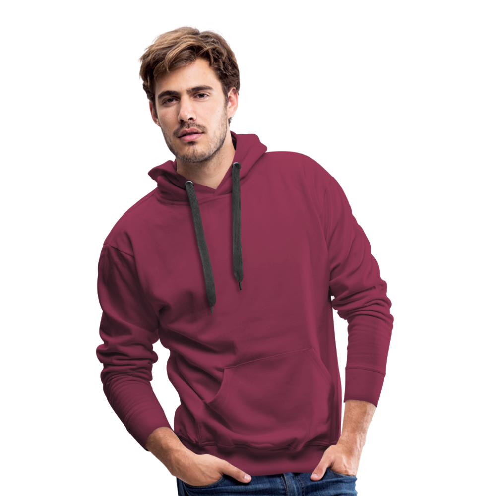 Felpa con cappuccio premium da uomo | Spreadshirt | Cocktail in Havana - rosso bordeaux