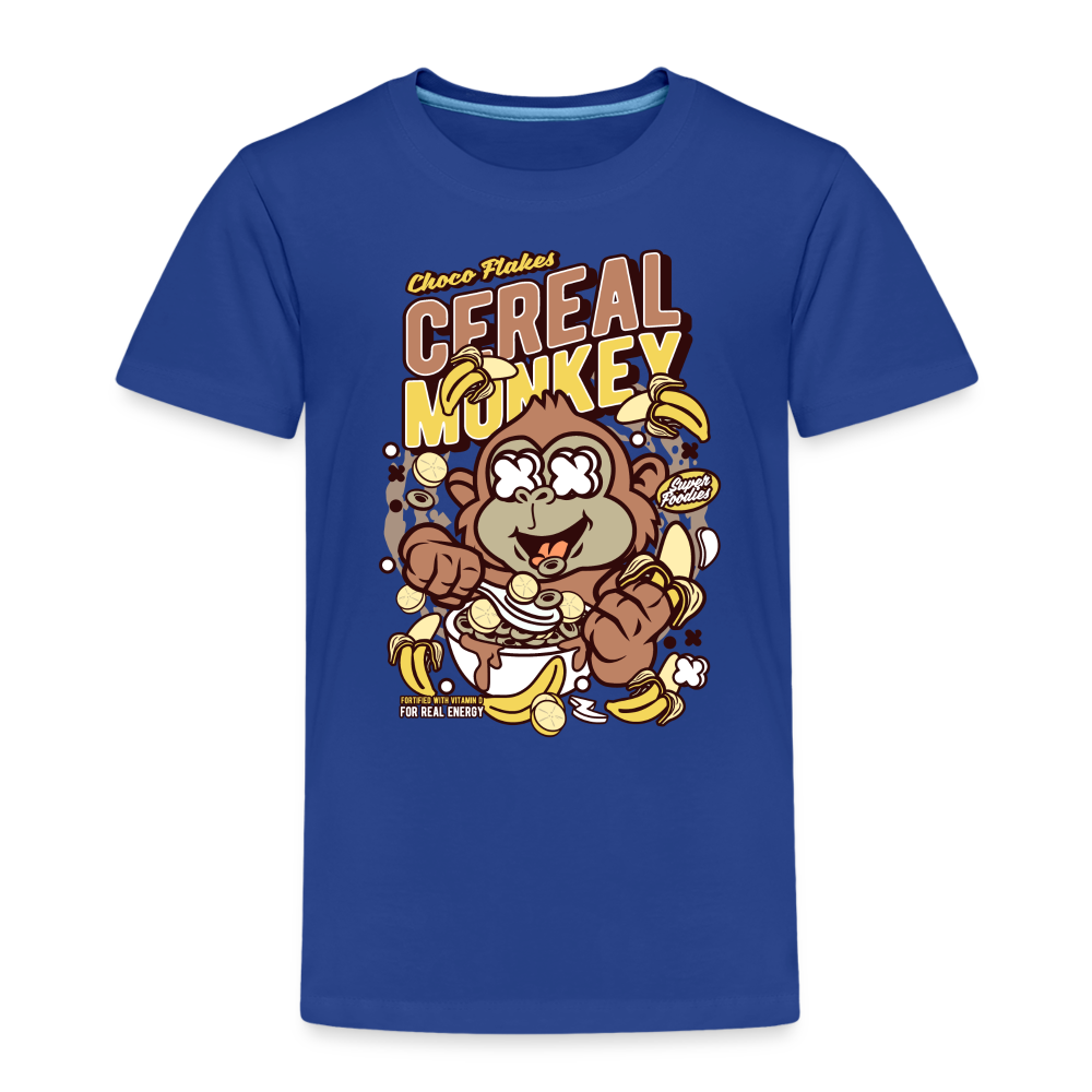 Maglietta Premium per bambini | Spreadshirt | Cereal Monkey - blue royal