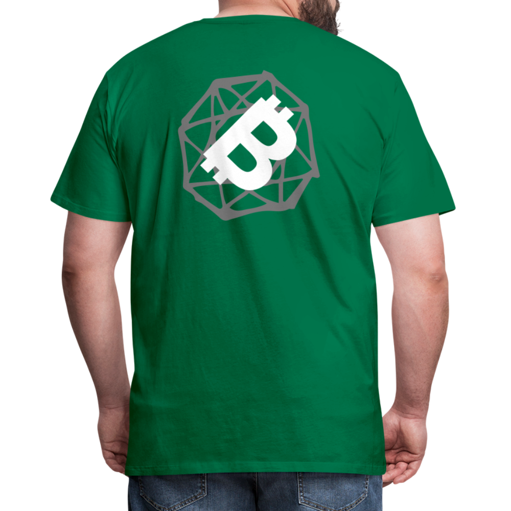 Maglietta Premium da uomo | Spreadshirt | BTC#1 - verde kelly