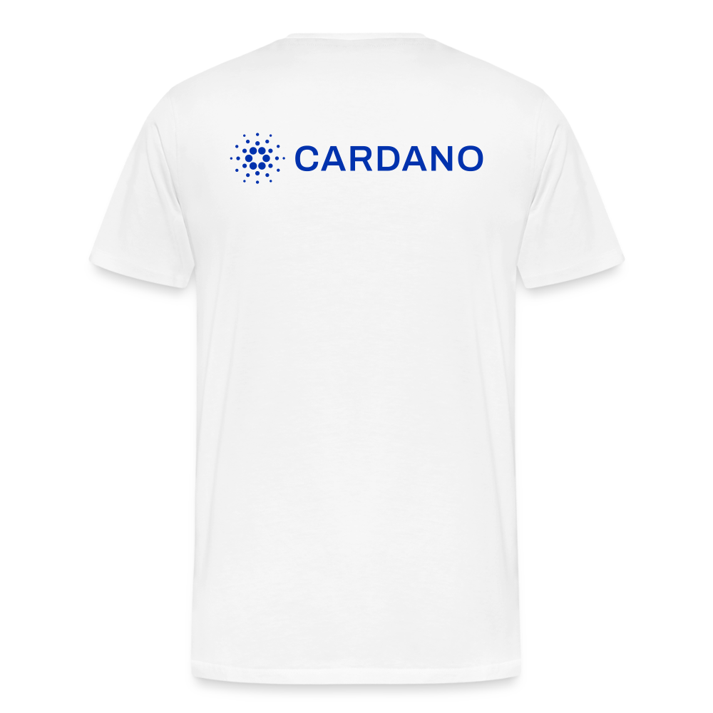 Maglietta Premium da uomo | Spreadshirt | Cardano™ #2 - bianco