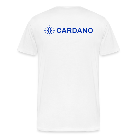 Maglietta Premium da uomo | Spreadshirt | Cardano™ #2 - bianco