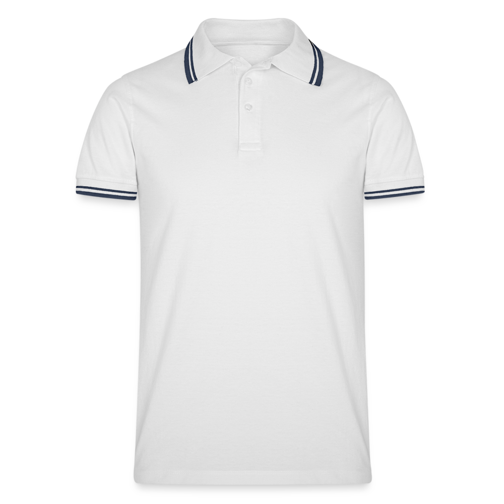 Polo per uomo | Sol's - bianco/navy