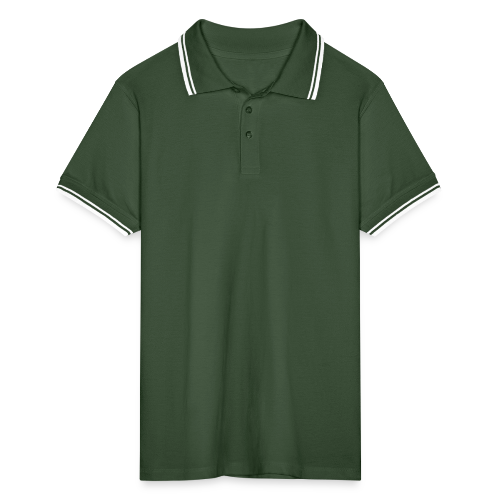 Polo per uomo | Sol's - verde abete/bianco