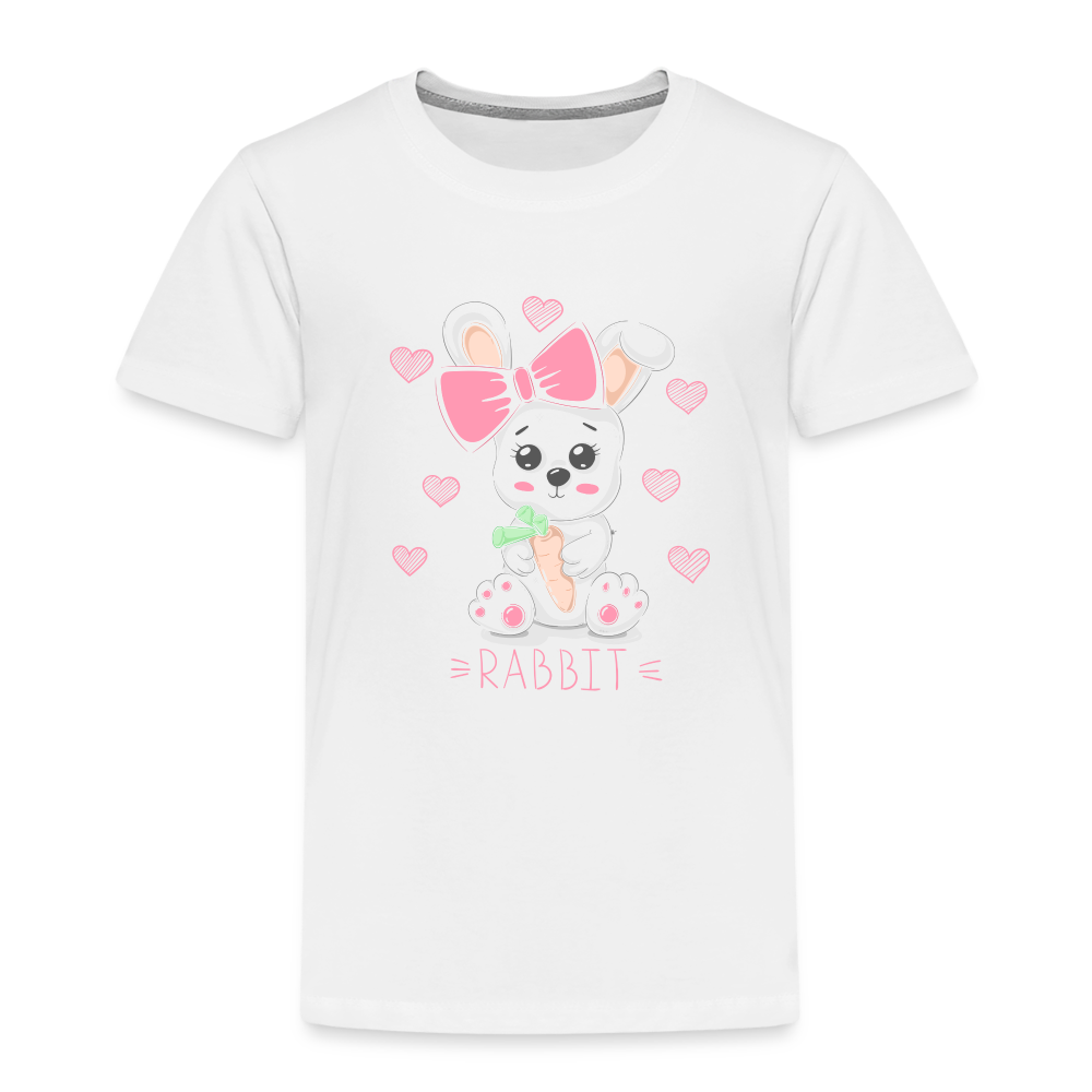 Maglietta Premium per bambini | Spreadshirt | Rabbit - bianco