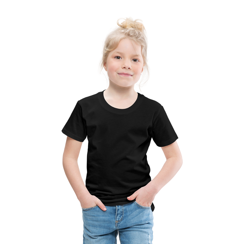 Maglietta Premium per bambini | Personalizzabile - nero