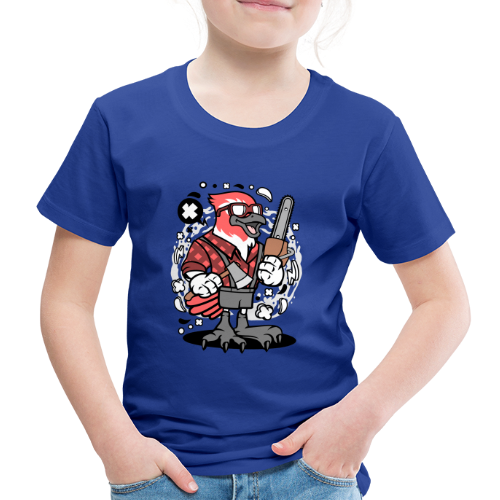 Maglietta Premium per bambini | Spreadshirt | Bird Lumberjack - blue royal