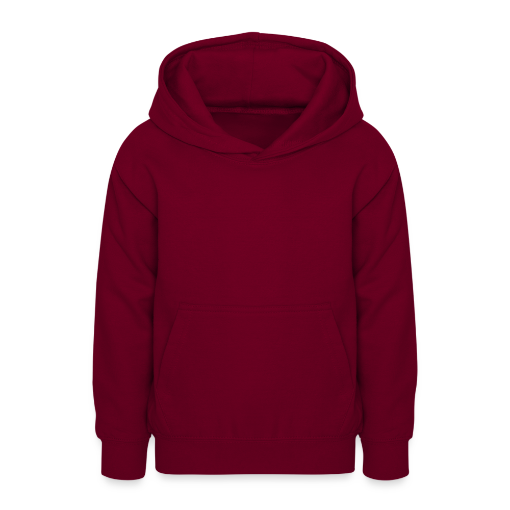 Felpa con cappuccio per teenager | AWDis | ChessSkull - rosso bordeaux