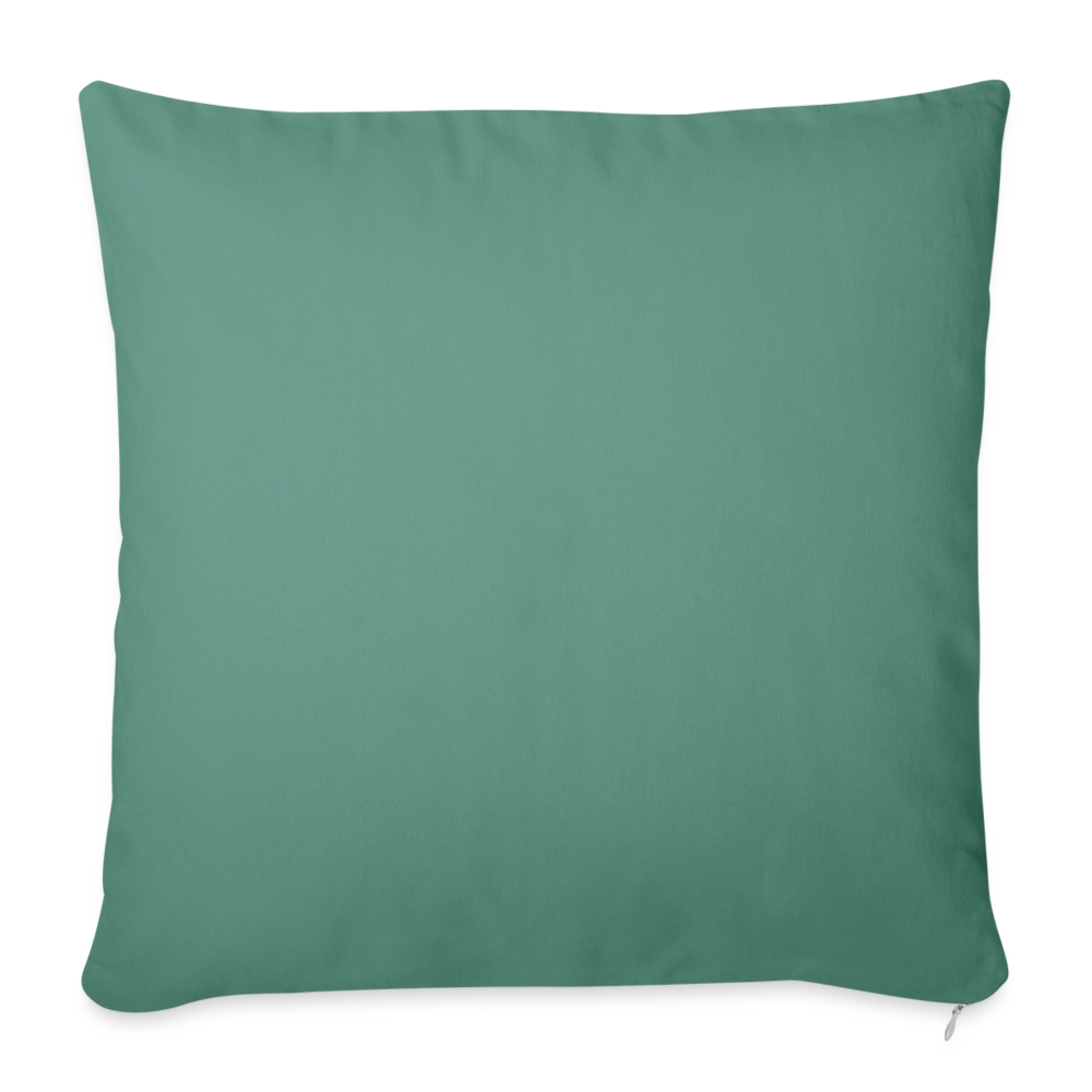 Cuscino da divano 44 x 44 cm con riempimento | Spreadshirt - verde cipresso