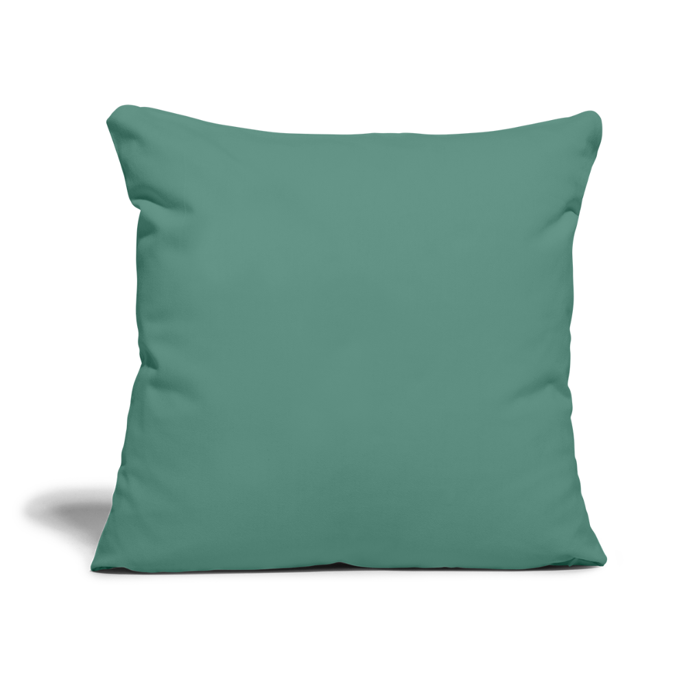 Cuscino da divano 44 x 44 cm con riempimento | Spreadshirt - verde cipresso