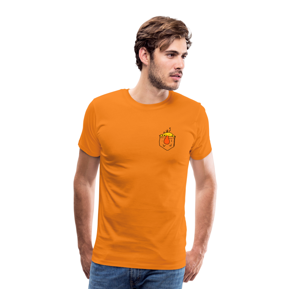 Maglietta Premium da uomo | Spreadshirt | Pocket Bug - arancione