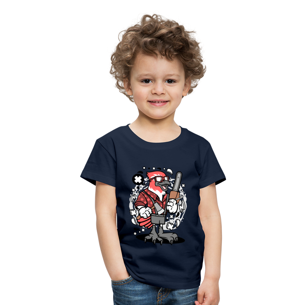 Maglietta Premium per bambini | Spreadshirt | Bird Lumberjack - navy