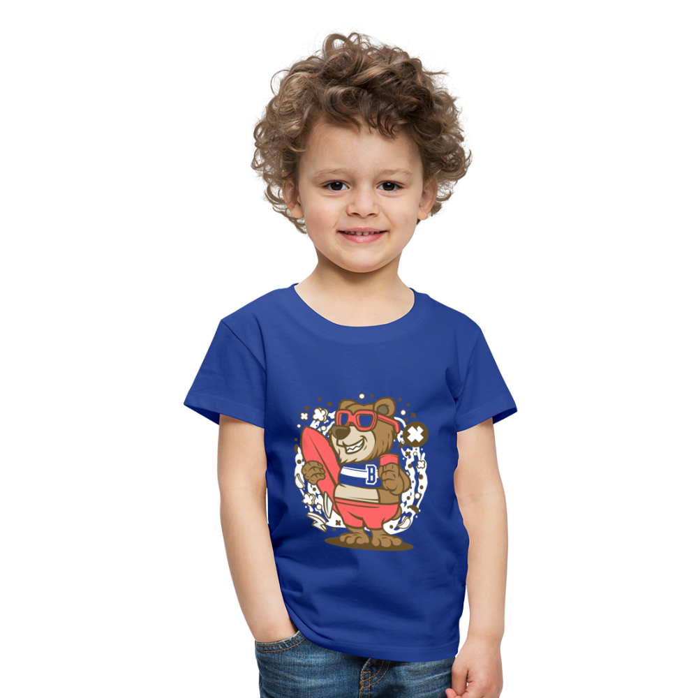 Maglietta Premium per bambini | Spreadshirt | Bear Surfing - blue royal