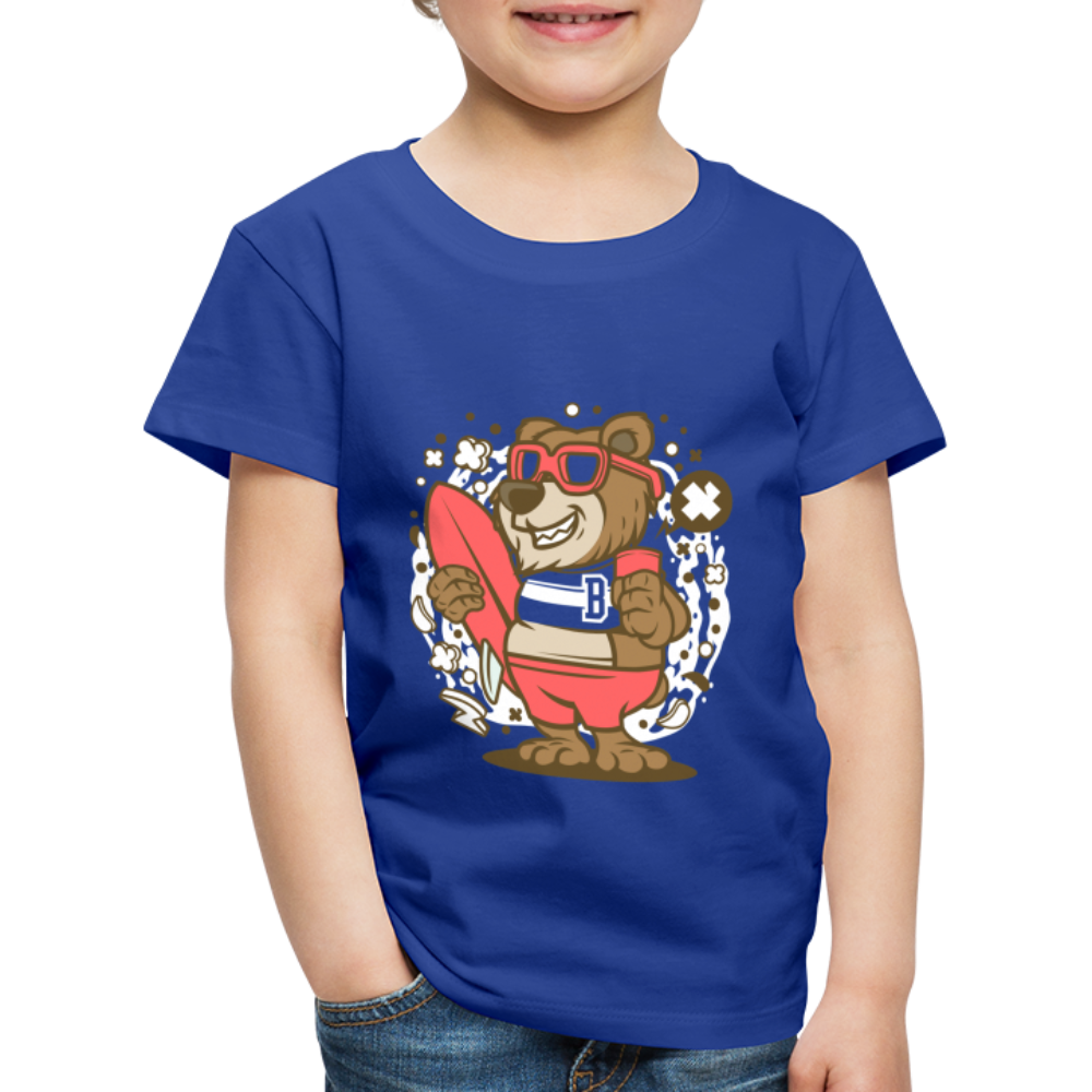 Maglietta Premium per bambini | Spreadshirt | Bear Surfing - blue royal