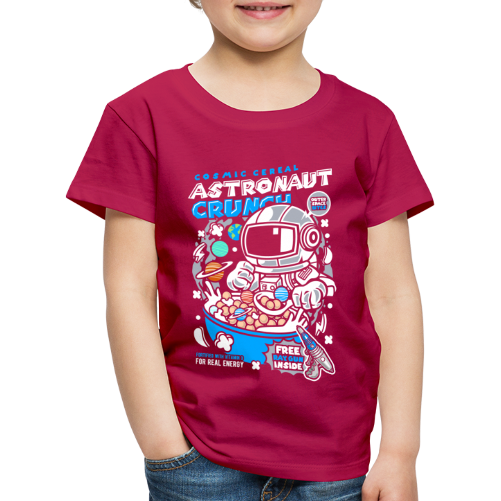 Maglietta Premium per bambini | Astronaut Crunch - Borgogna