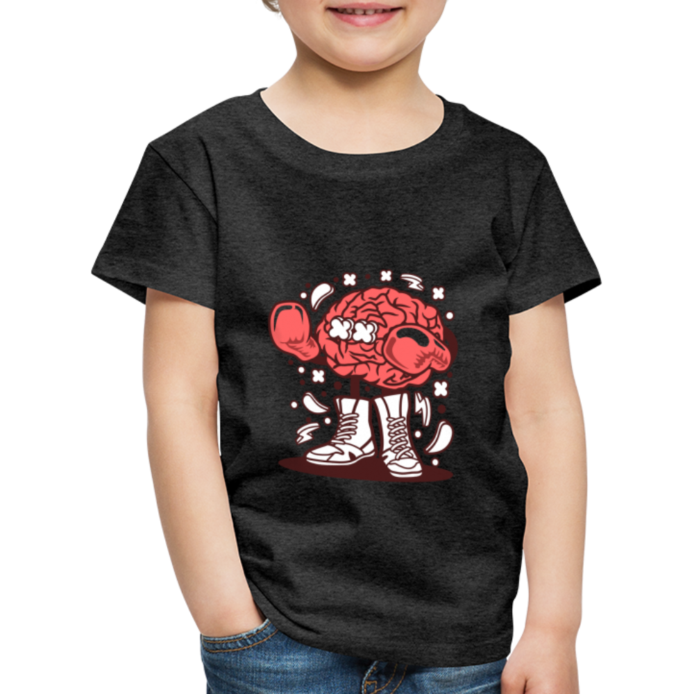 Maglietta Premium per bambini | Spreadshirt | Brain Boxer - antracite