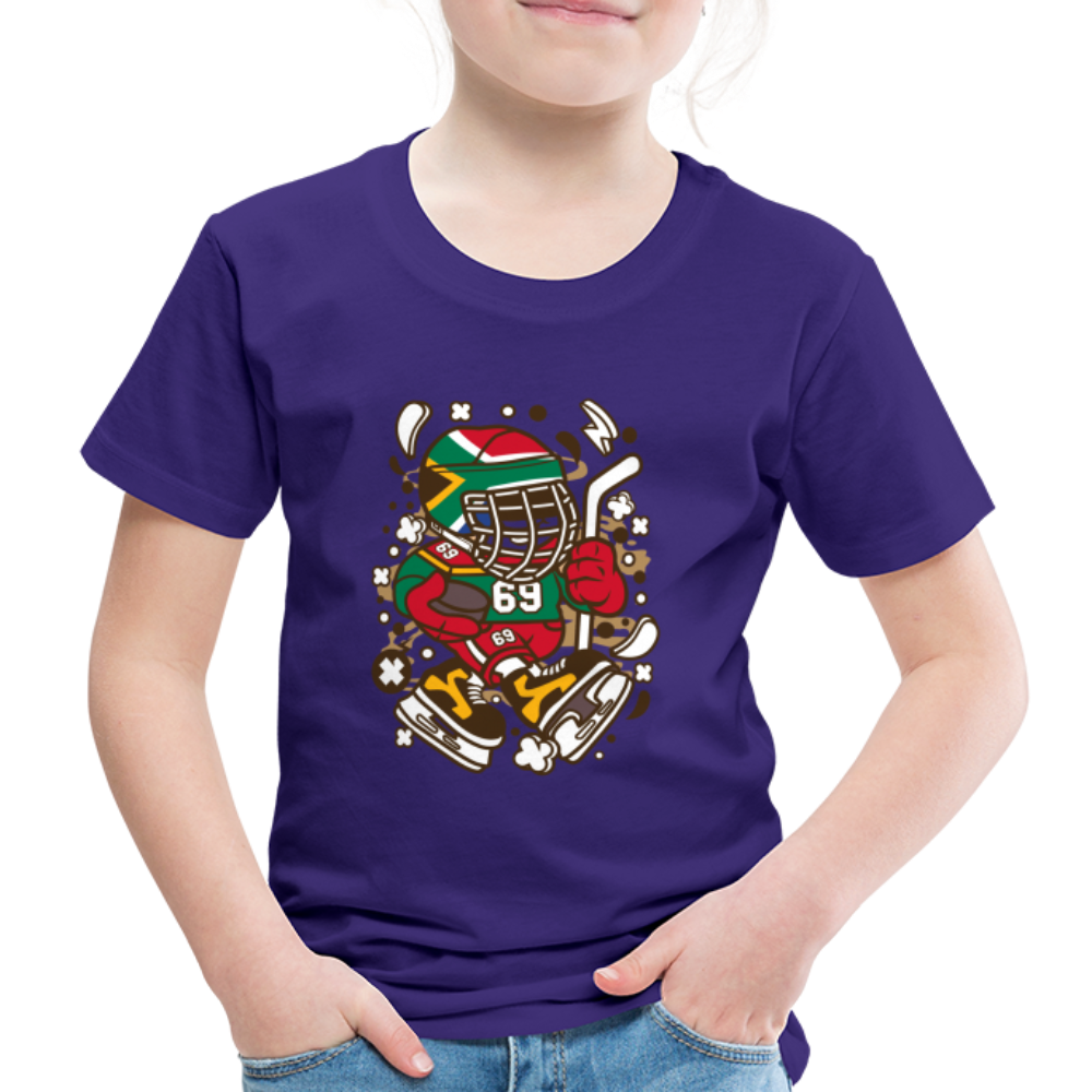 Maglietta Premium per bambini | Spreadshirt | Hockey Kid - viola