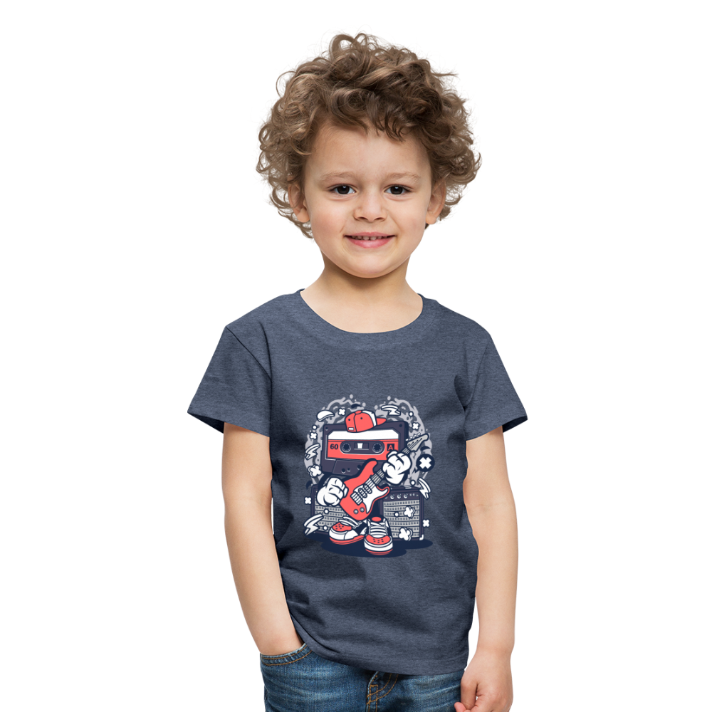 Maglietta Premium per bambini | Spreadshirt | Cassette Rockstar - bluastro