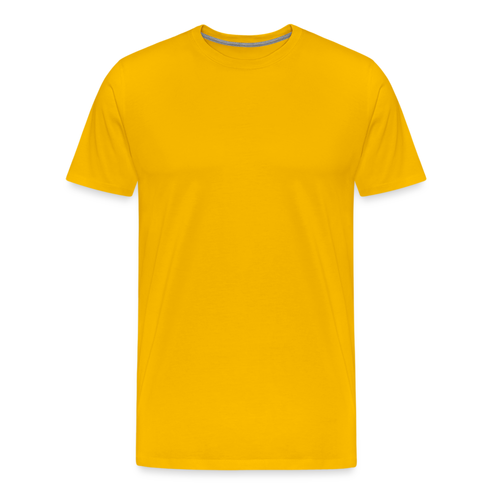 Maglietta Premium da uomo | Spreadshirt - giallo sole