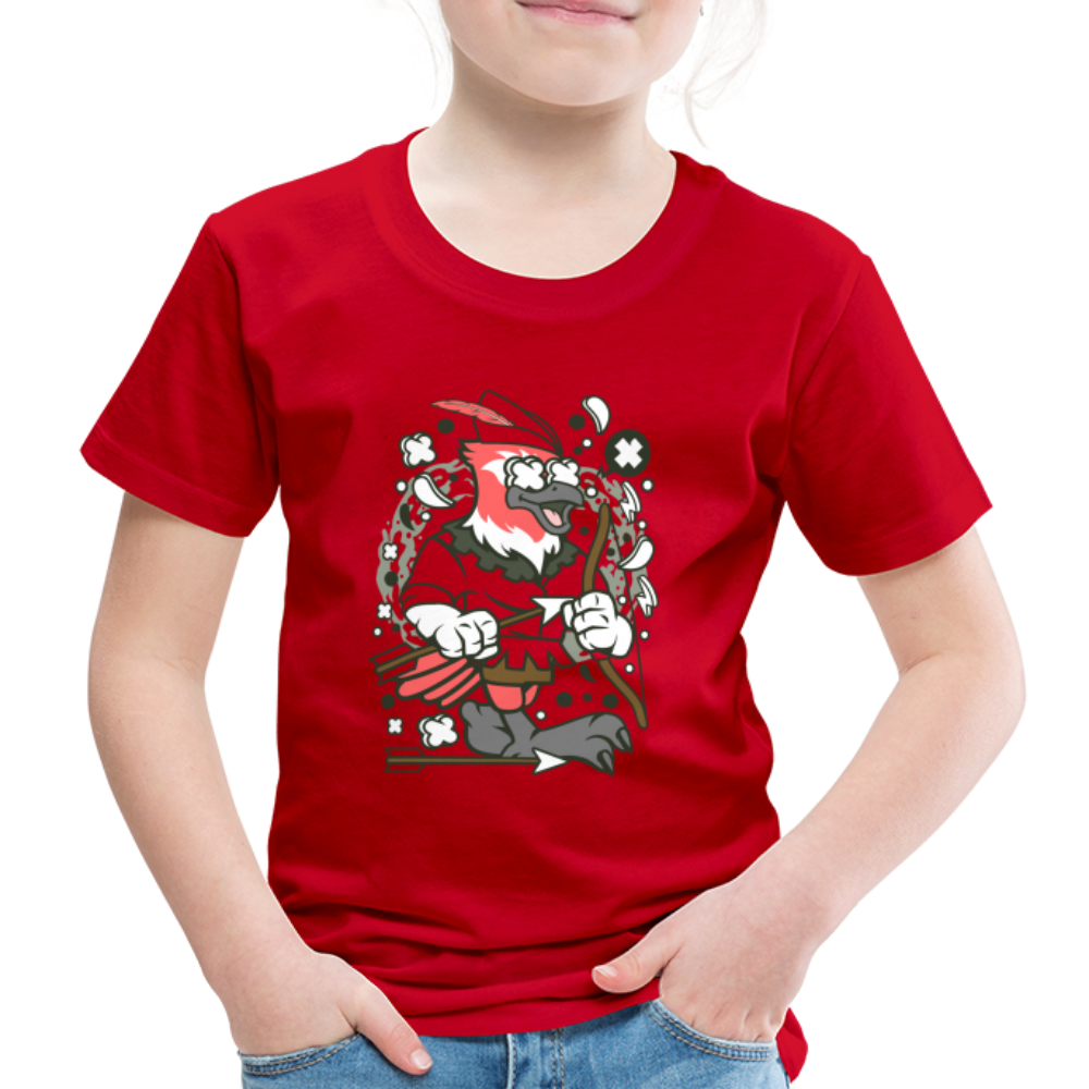 Maglietta Premium per bambini | Spreadshirt | Bird Robin - rosso