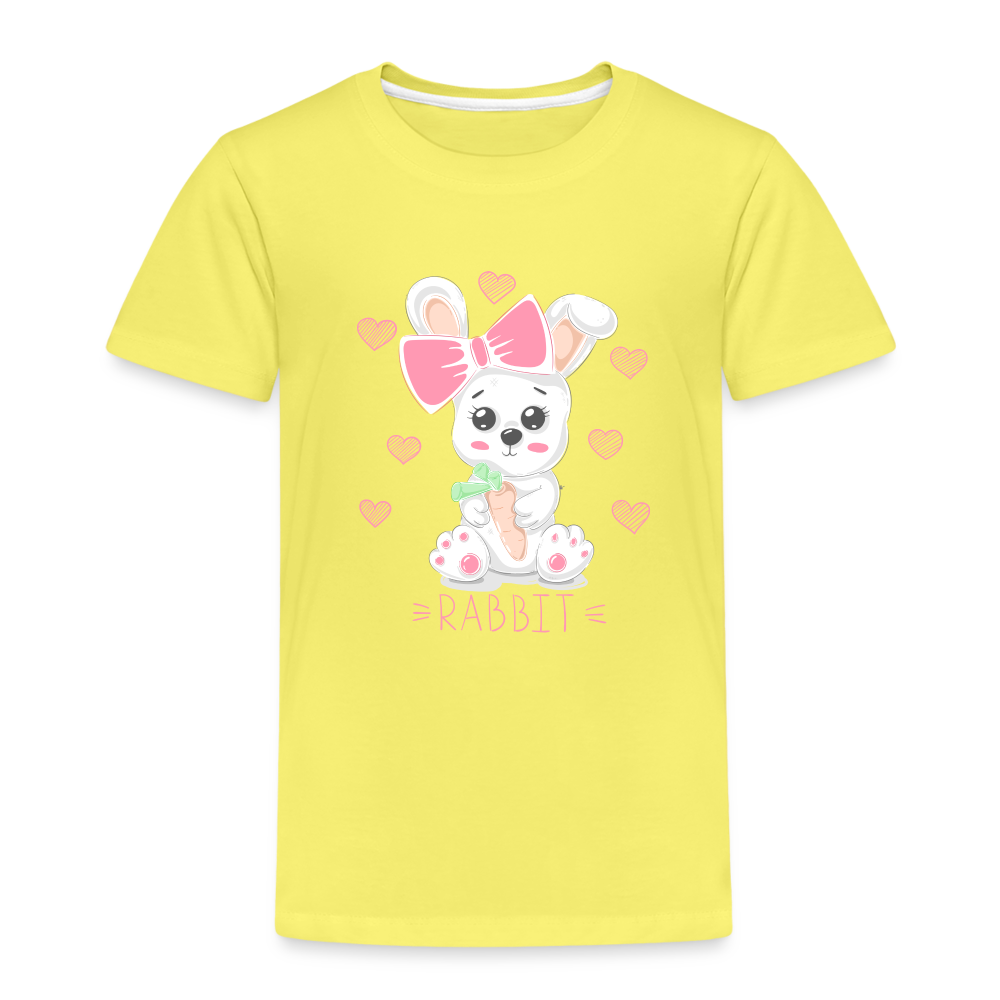 Maglietta Premium per bambini | Spreadshirt | Rabbit - giallo